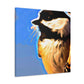 "Chickadee Hyperrealism" - Canvas