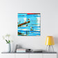 Sea Birds in Flight - Canvas