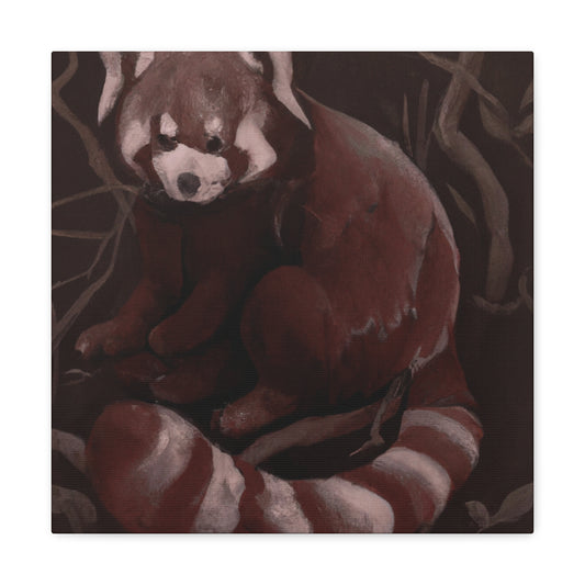 Red Panda's New Home - Canvas