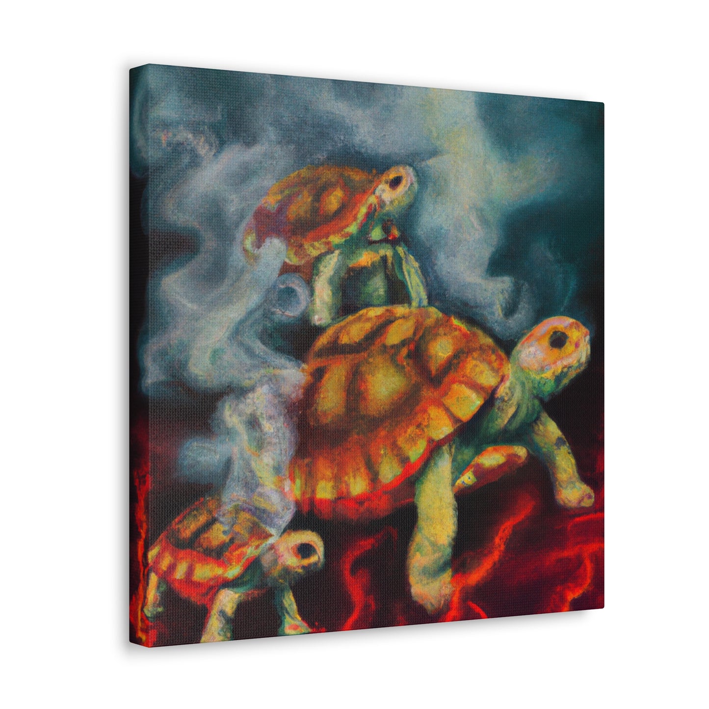 Tortoise in Surrealism - Canvas