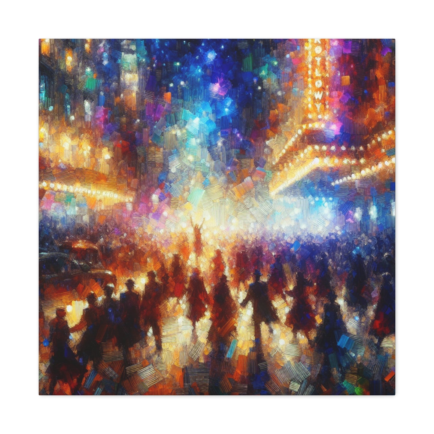 Vibrant Broadway Extravaganza - Canvas