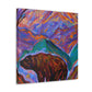 Brown Bear Awakening - Canvas