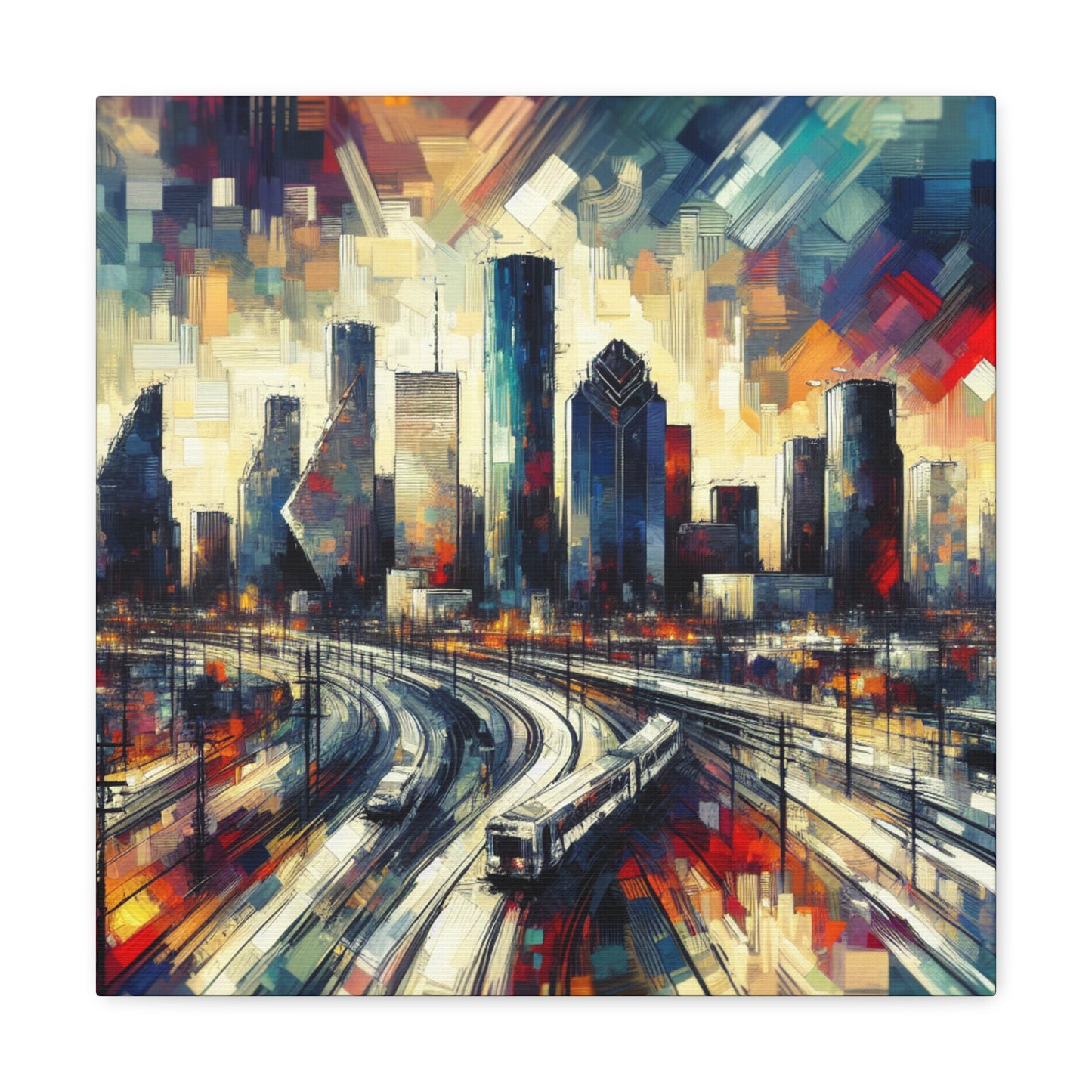 "Enchanting Houston Skies" - Canvas