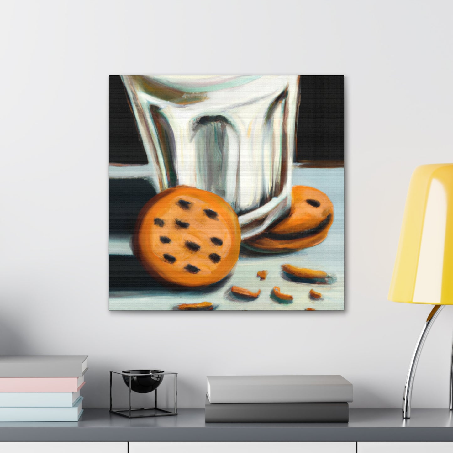 "Milk and Cookie Dreams" - Canvas