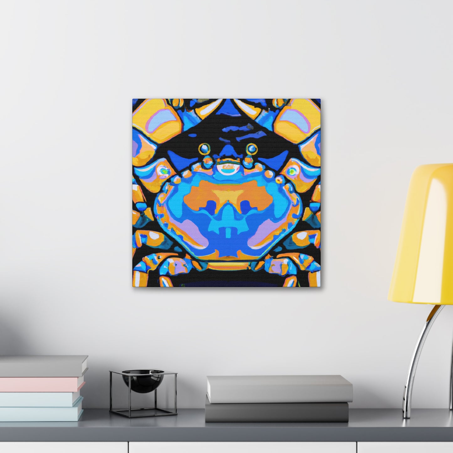 Crab in the Deco - Canvas