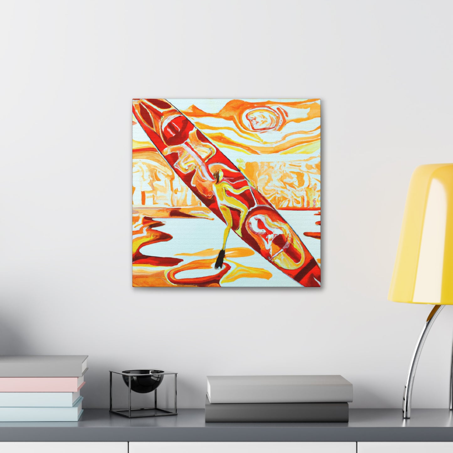 "Paddle Board Regality" - Canvas