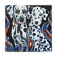 Dalmatian in Art Nouveau - Canvas