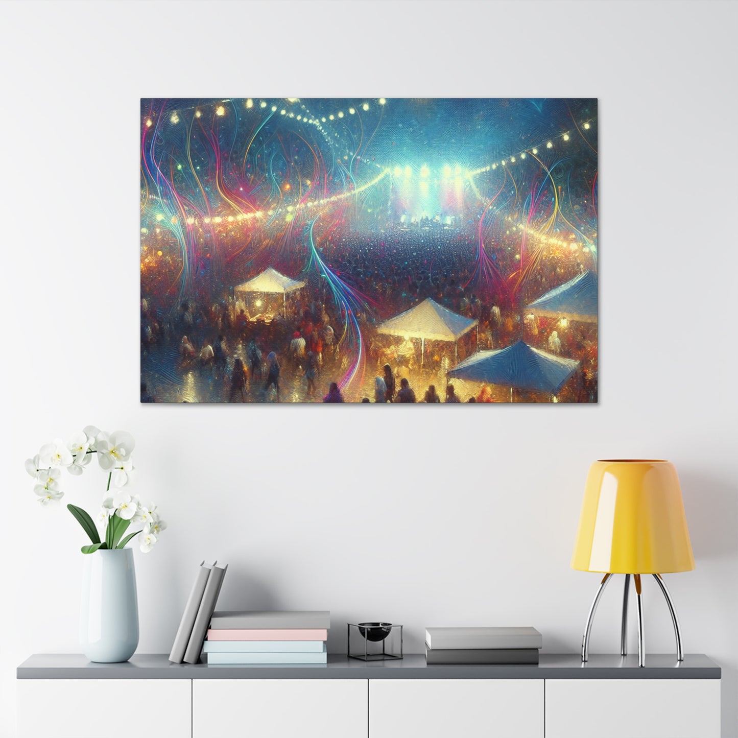 Euphoric Fields Unleashed - Canvas