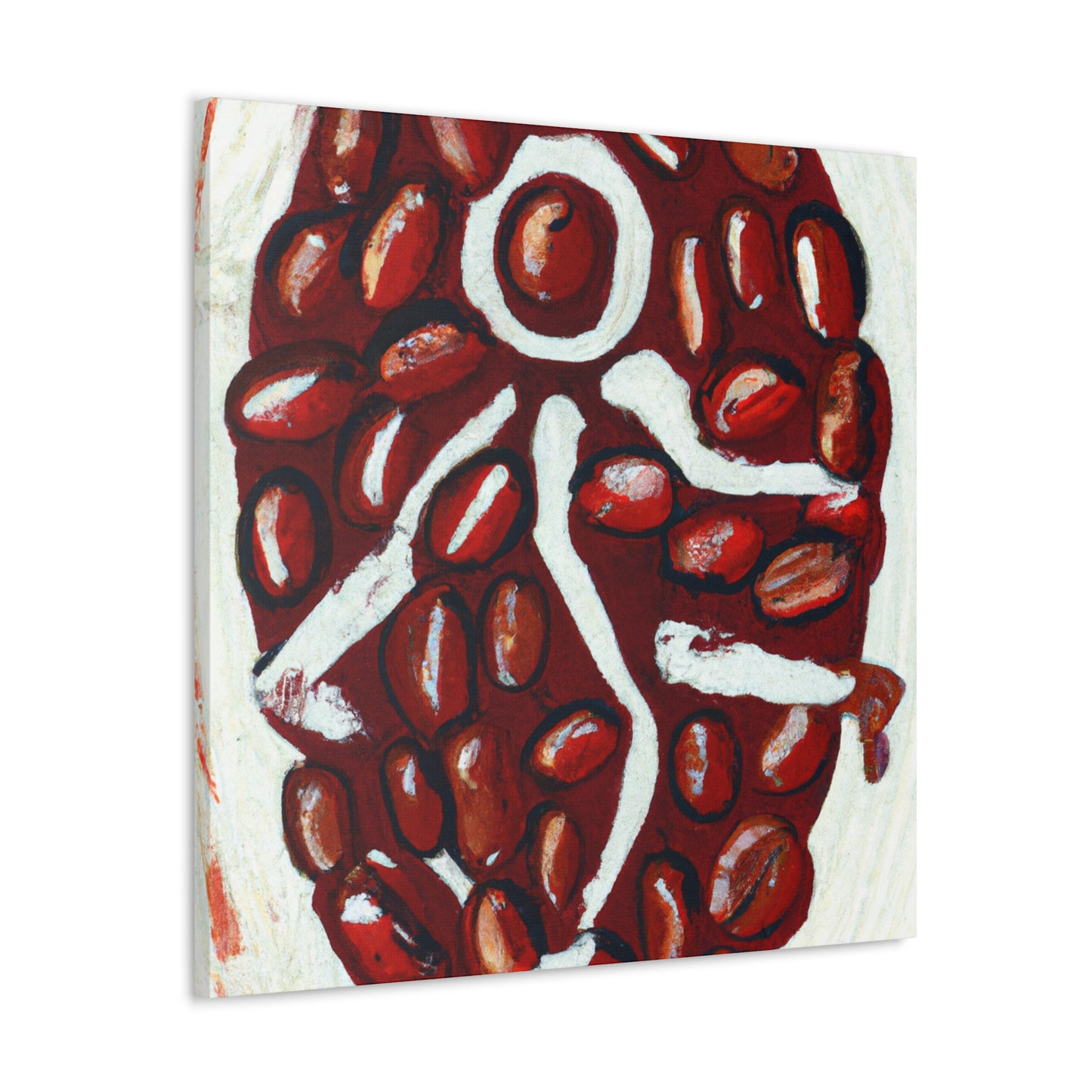 "Coffee Beans Reflection" - Canvas