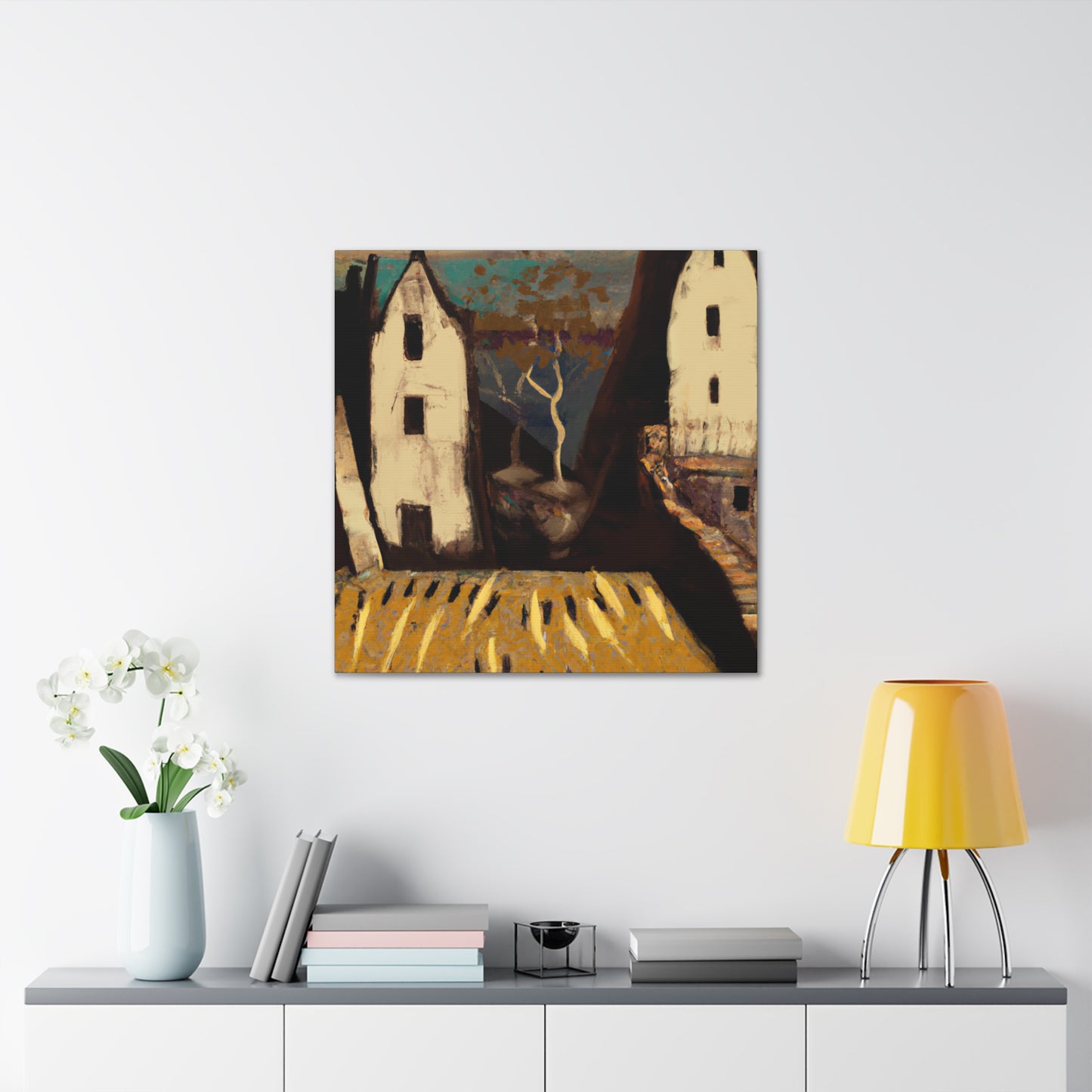 "Georgian Parade Scene" - Canvas