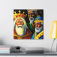 Three Wise Men Dawn - Canvas