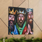 Wise Men's Journey Home - Canvas