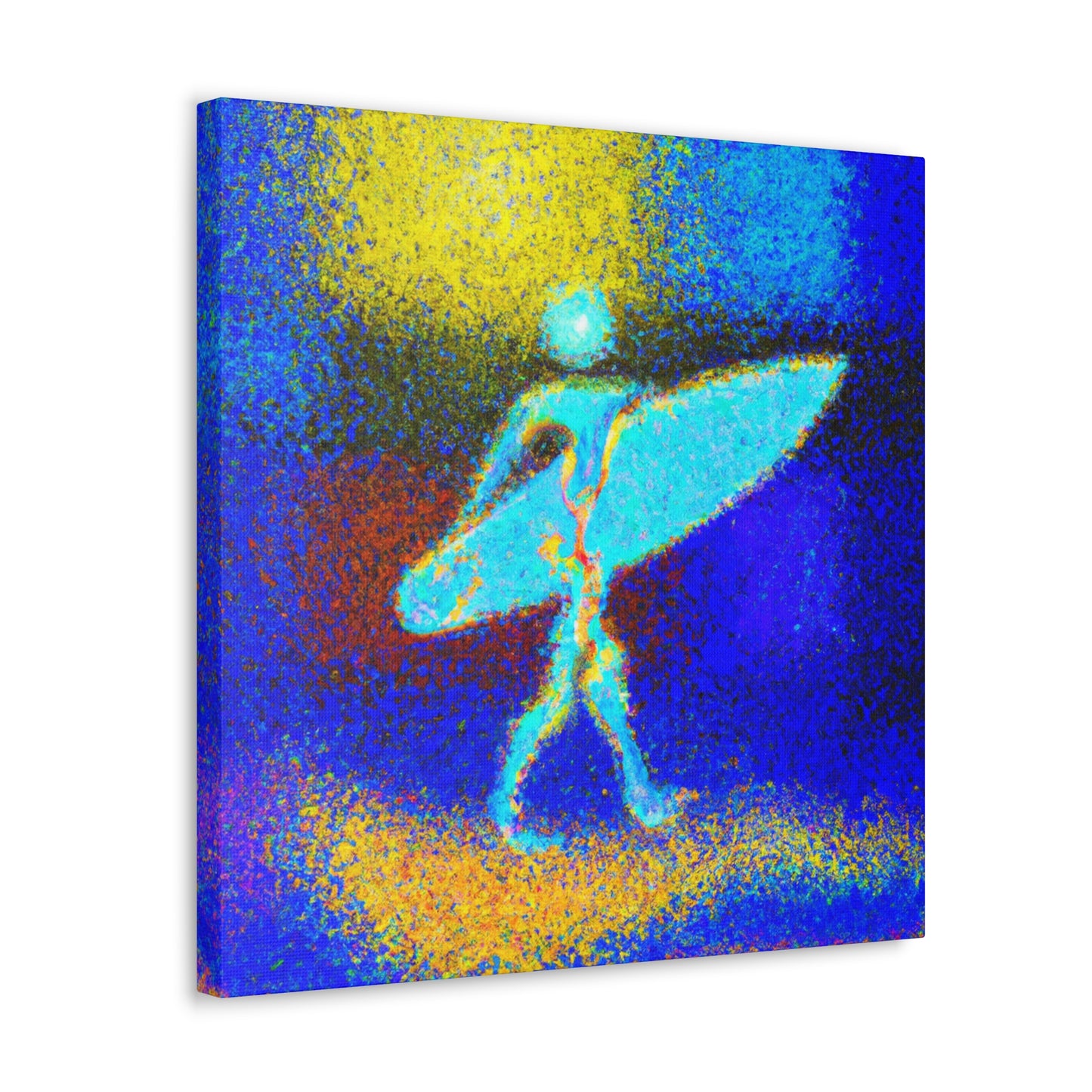 Surfer in Art Deco - Canvas