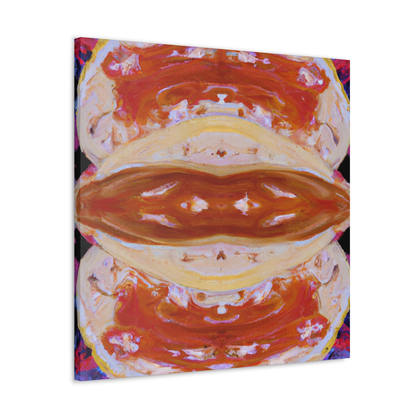 'Pancakes Pop Passionately' - Canvas