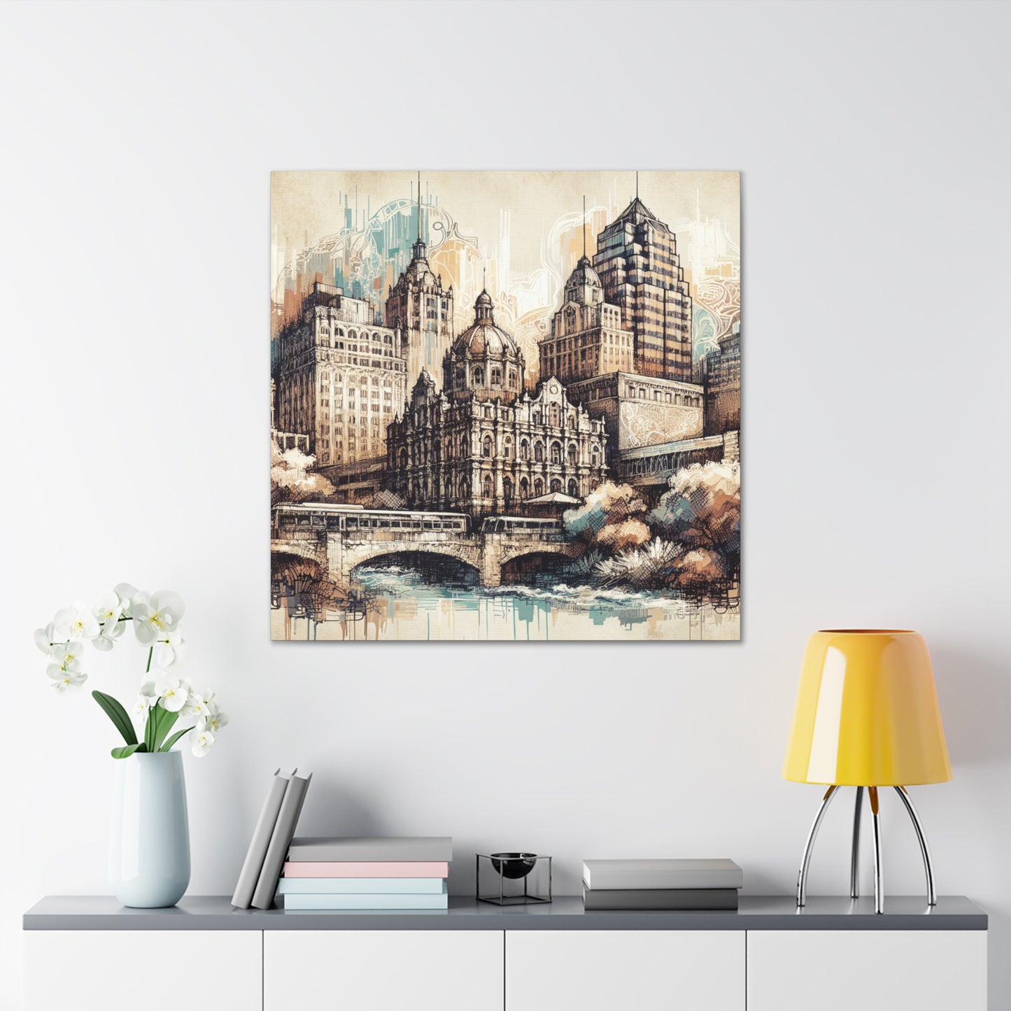 "Enchanting San Antonio" - Canvas