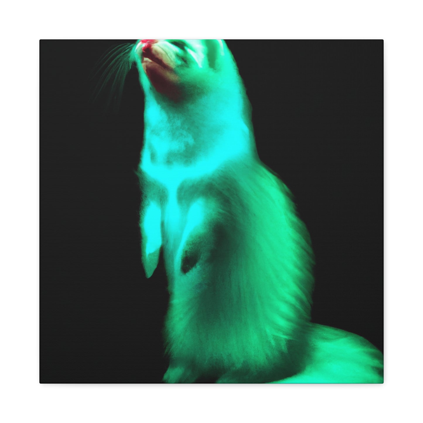 Ferret in Abstraction - Canvas