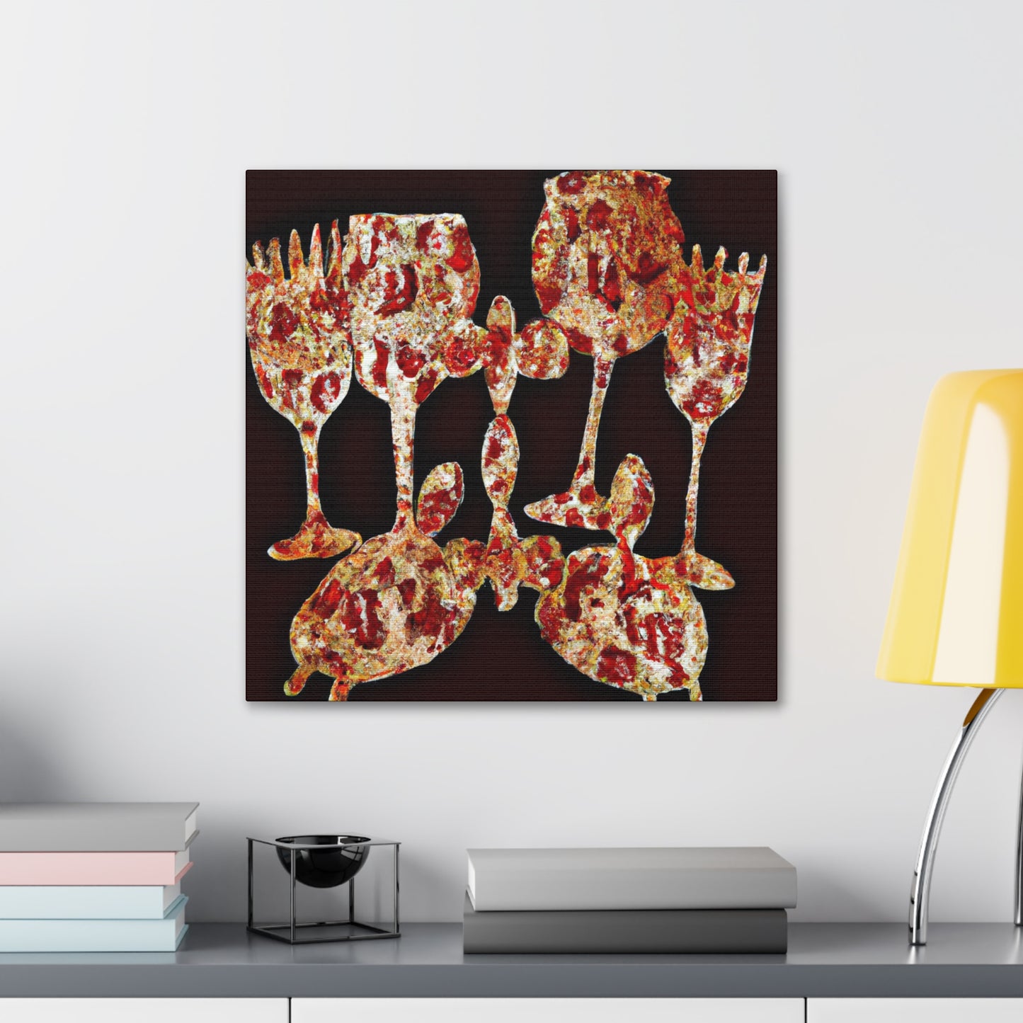 Feast on a Table - Canvas