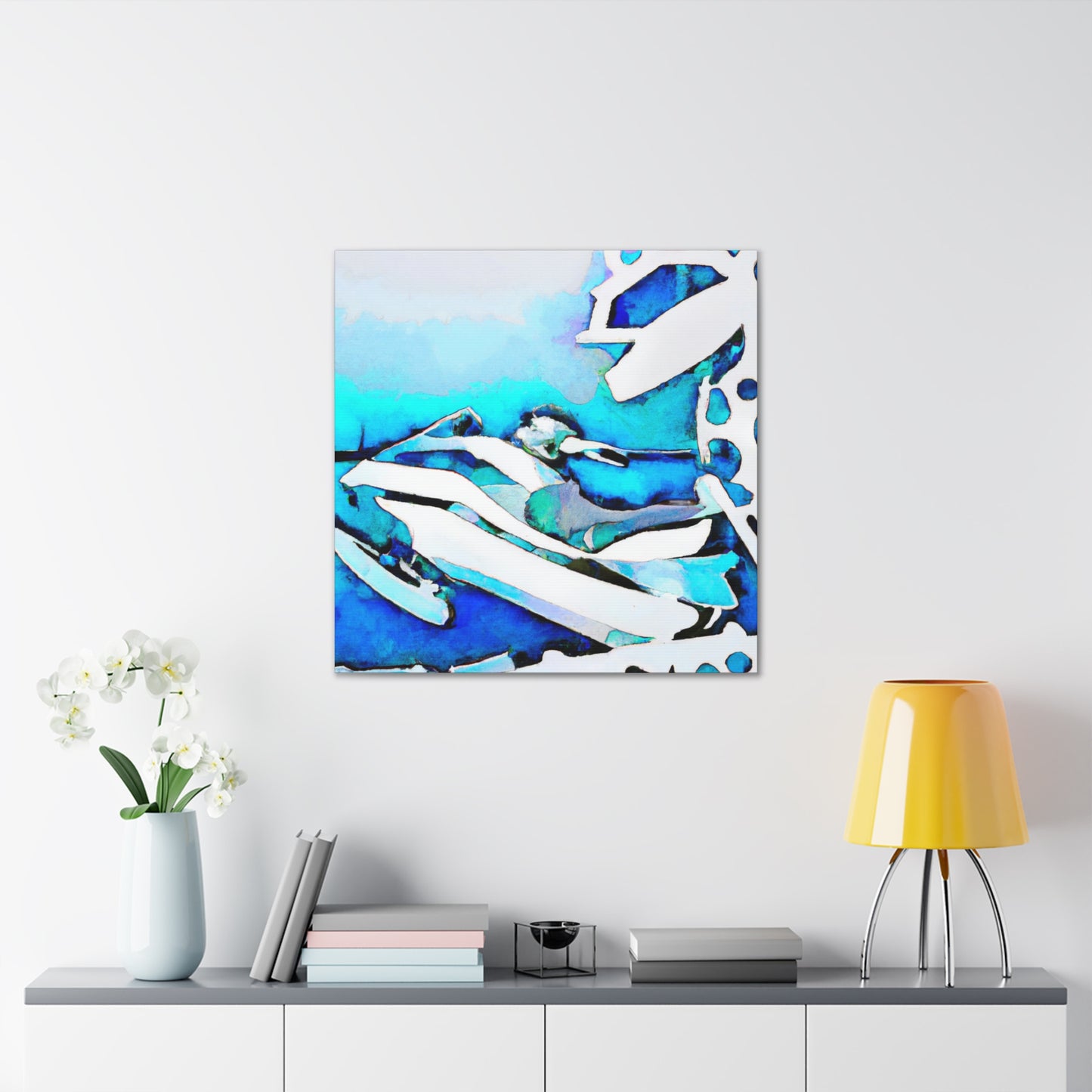 "Jet Skiing Retreats" - Canvas