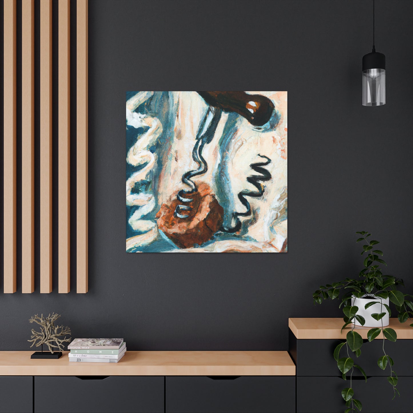 Corkscrew in Baroque - Canvas