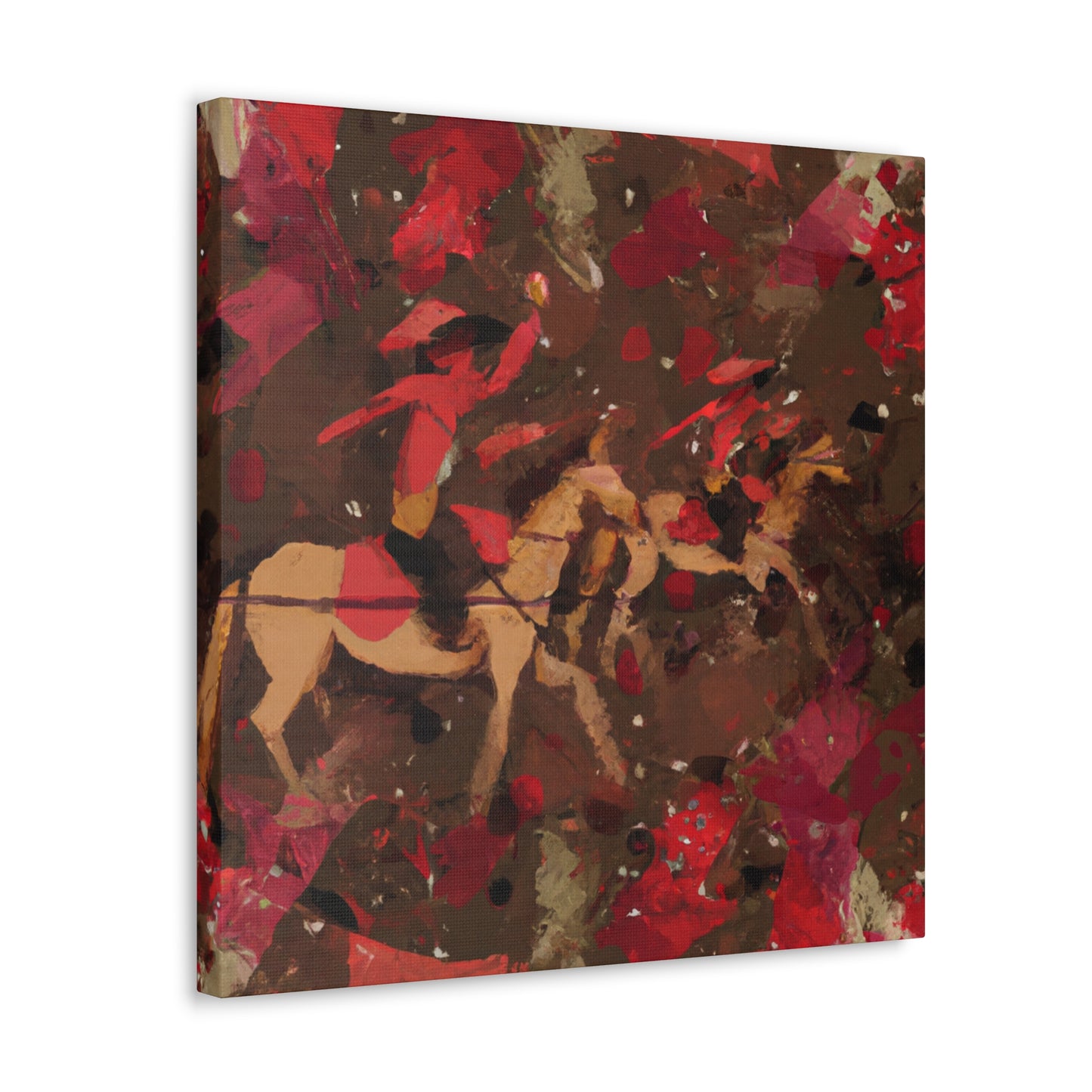 Cowboy Riding Westward - Canvas