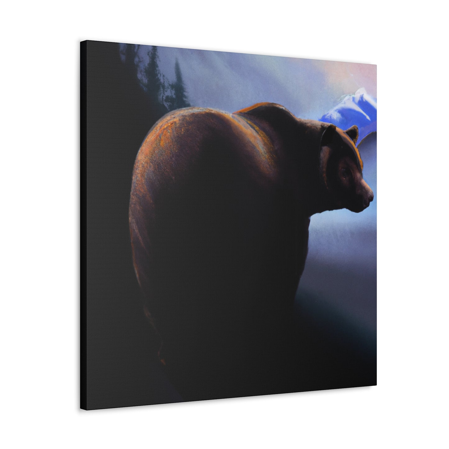 Bear of Wild Reality - Canvas