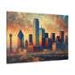 "Dallas Oasis Awakening" - Canvas