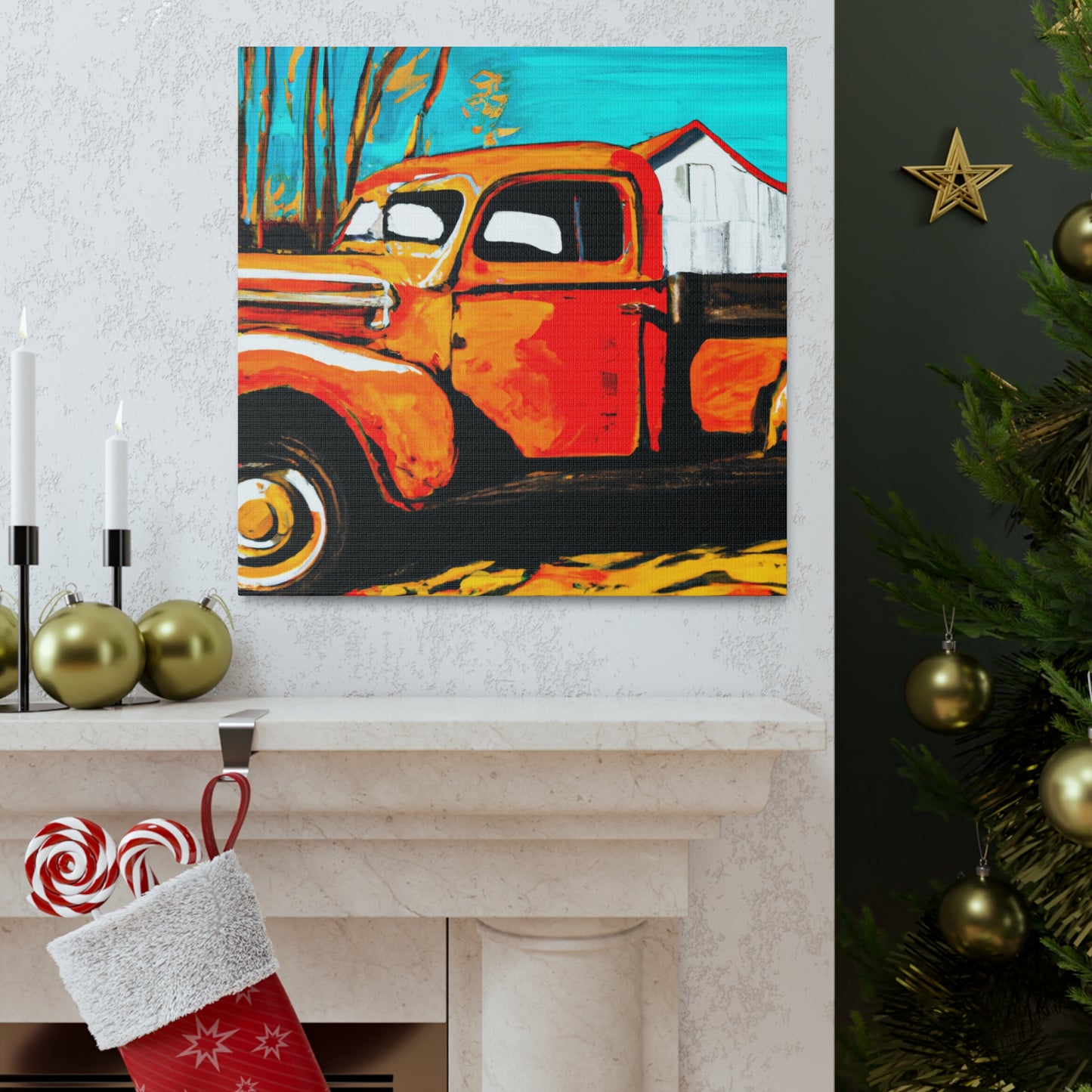 "1930s Pickup Revival" - Canvas