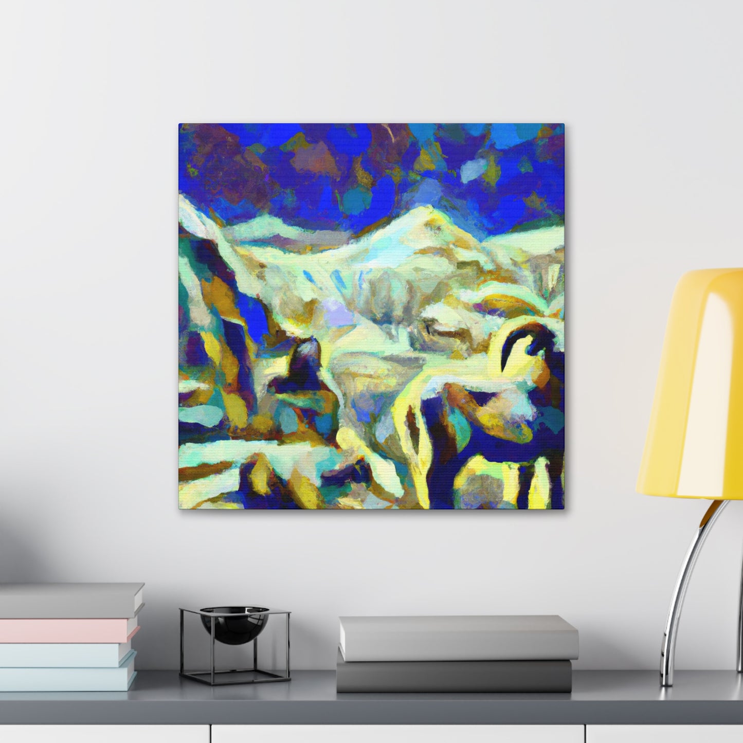 Mountain Goat Liberation - Canvas