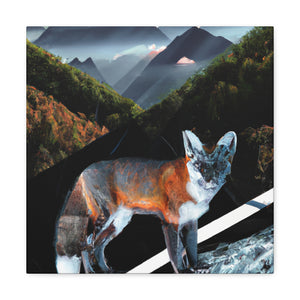 Fox in the Wild - Canvas