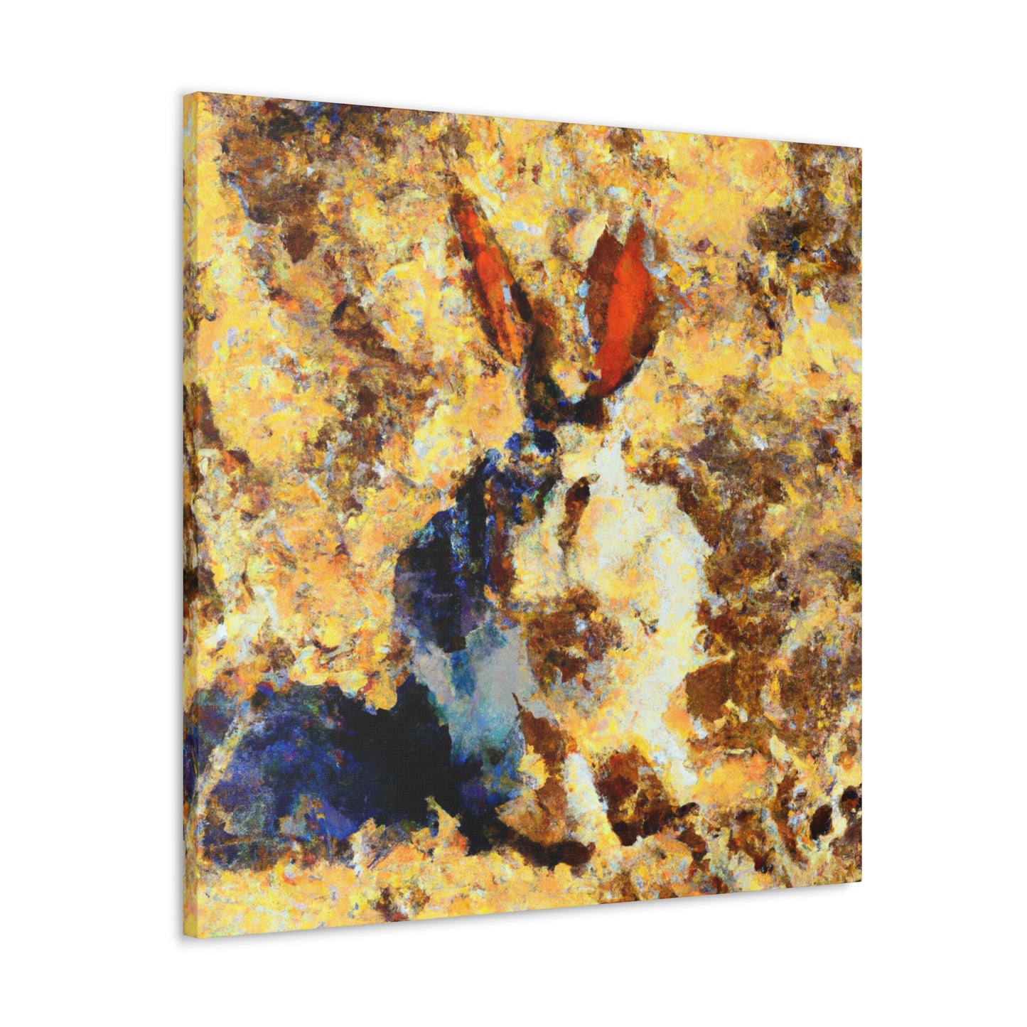 Jackrabbit Impressionism - Canvas