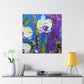 "Orchid in Abstraction" - Canvas