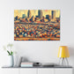 "Vibrant Hues of Omaha" - Canvas