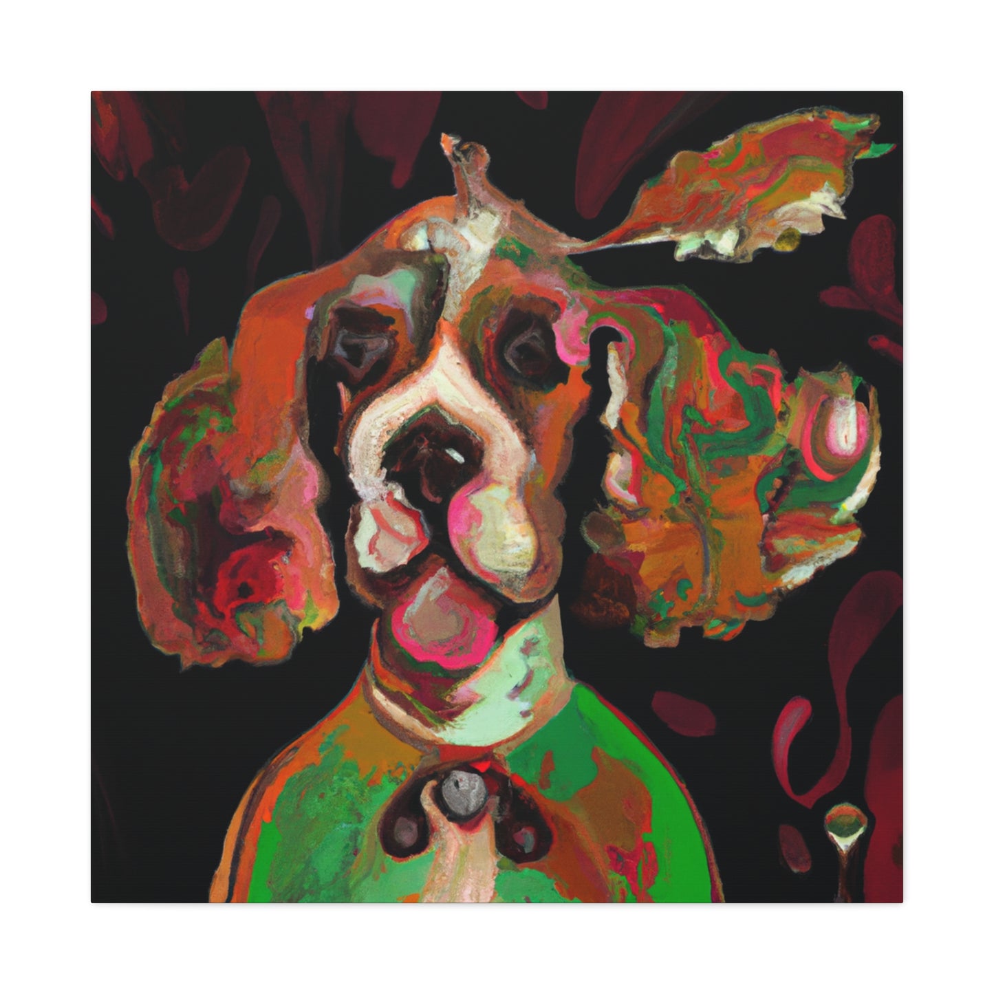 Forgotten Spaniel Dreams - Canvas