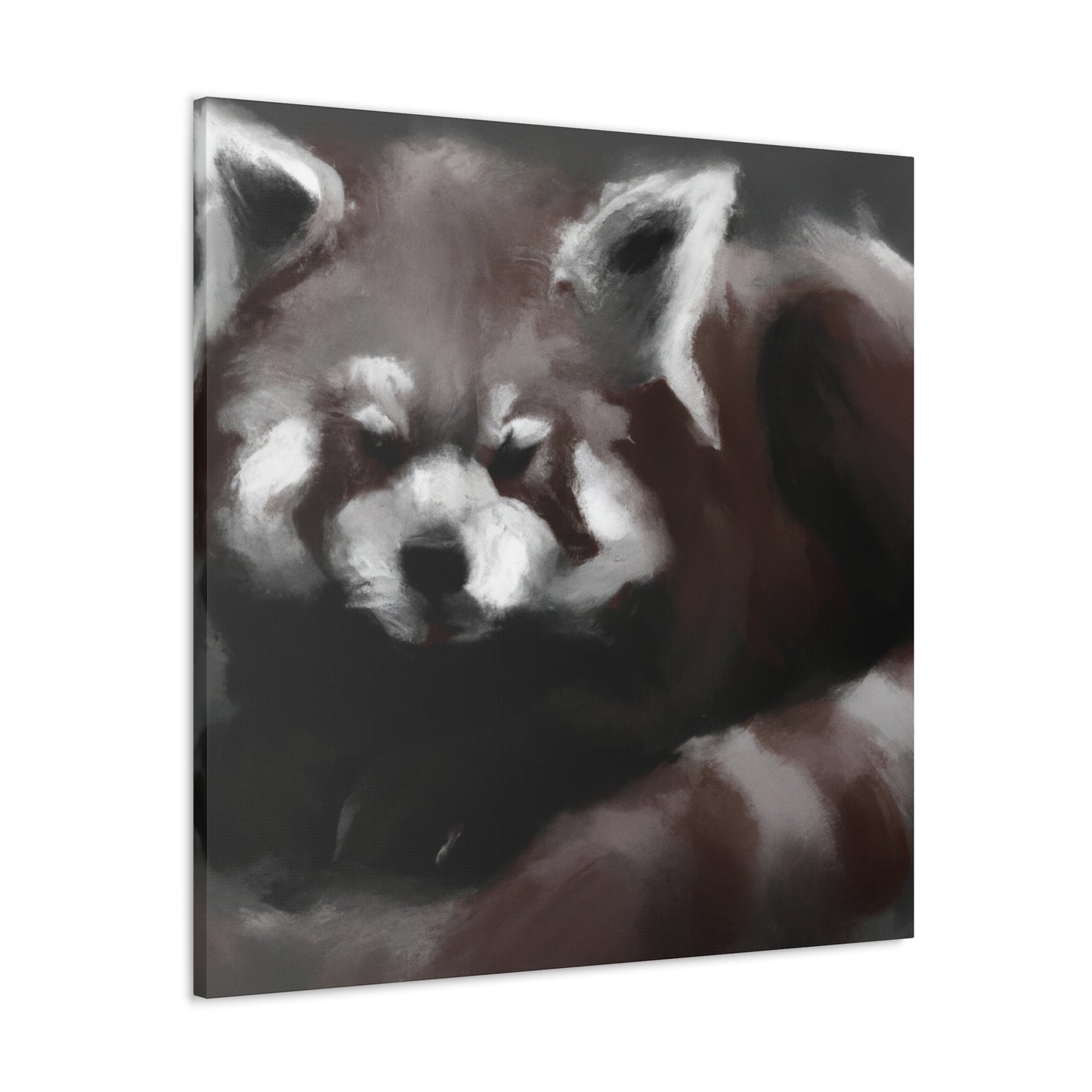 Red Panda Splendor - Canvas