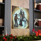 "Hitching Post in Bloom" - Canvas