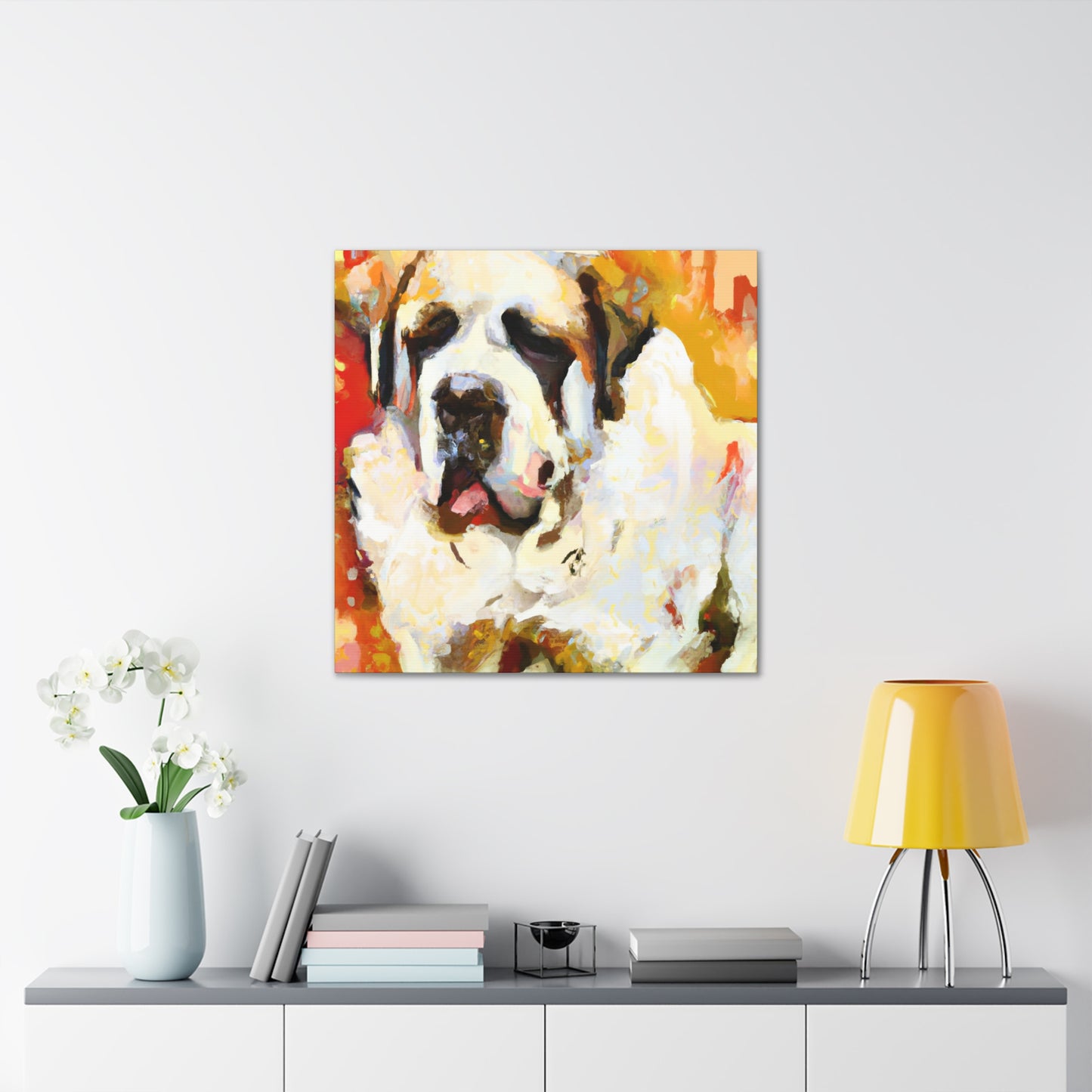 Fetched Faithfulness Saint - Canvas