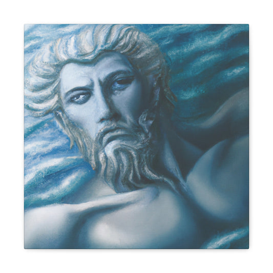 Poseidon's Grand Majesty - Canvas