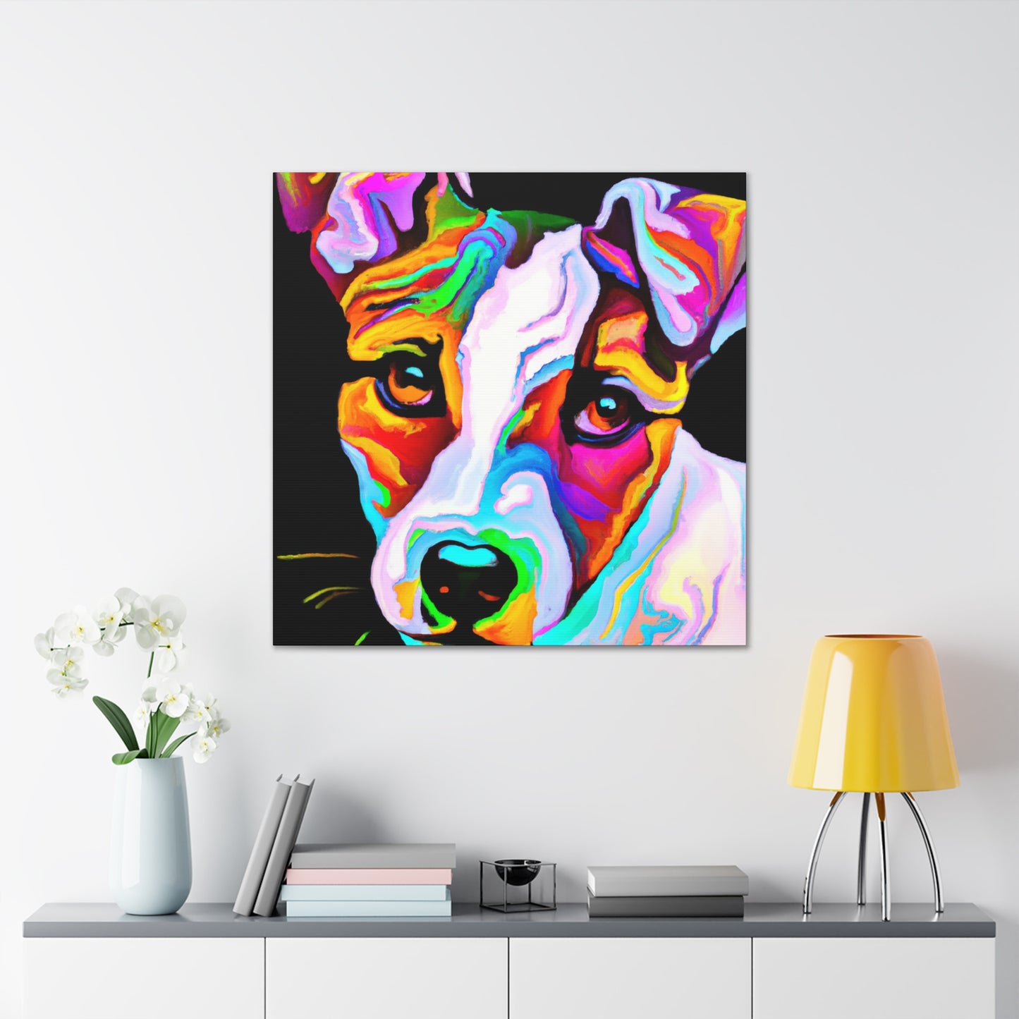 Jack Russell Radiance - Canvas