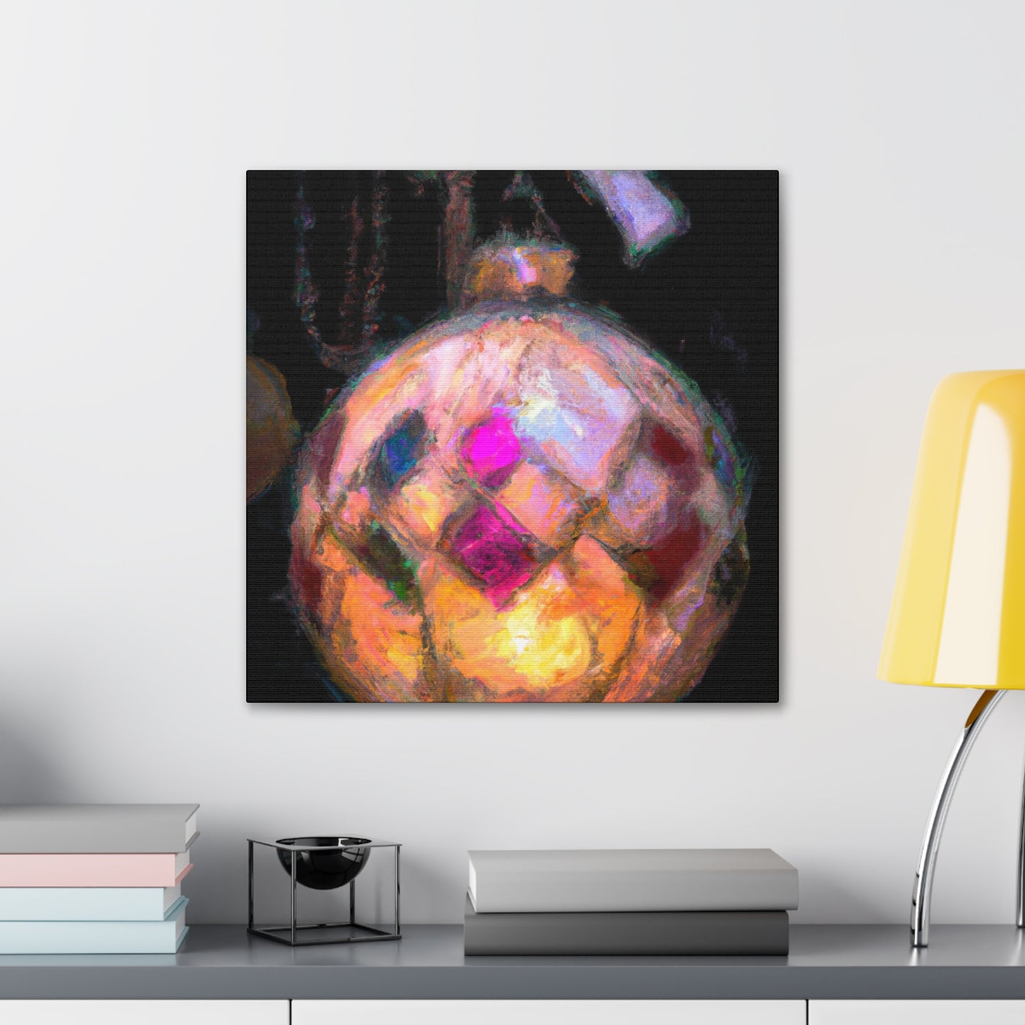 Christmas Ornament Glow - Canvas