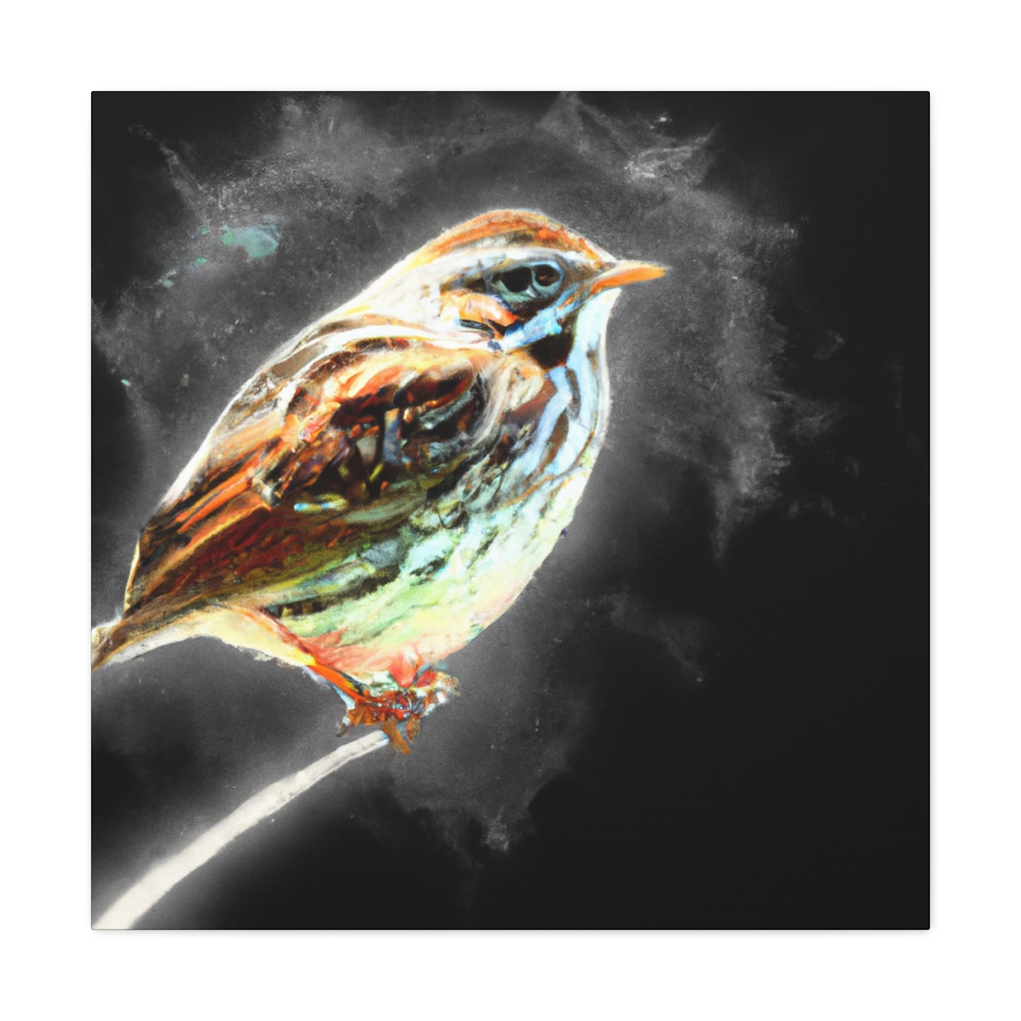 Song Sparrow Symphony - Canvas