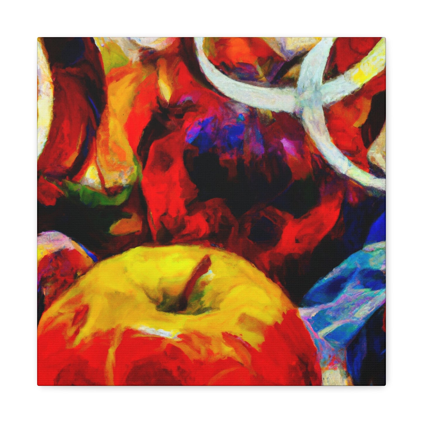 "Apples in Abstraction" - Canvas