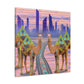 "Camel in Surrealism" - Canvas