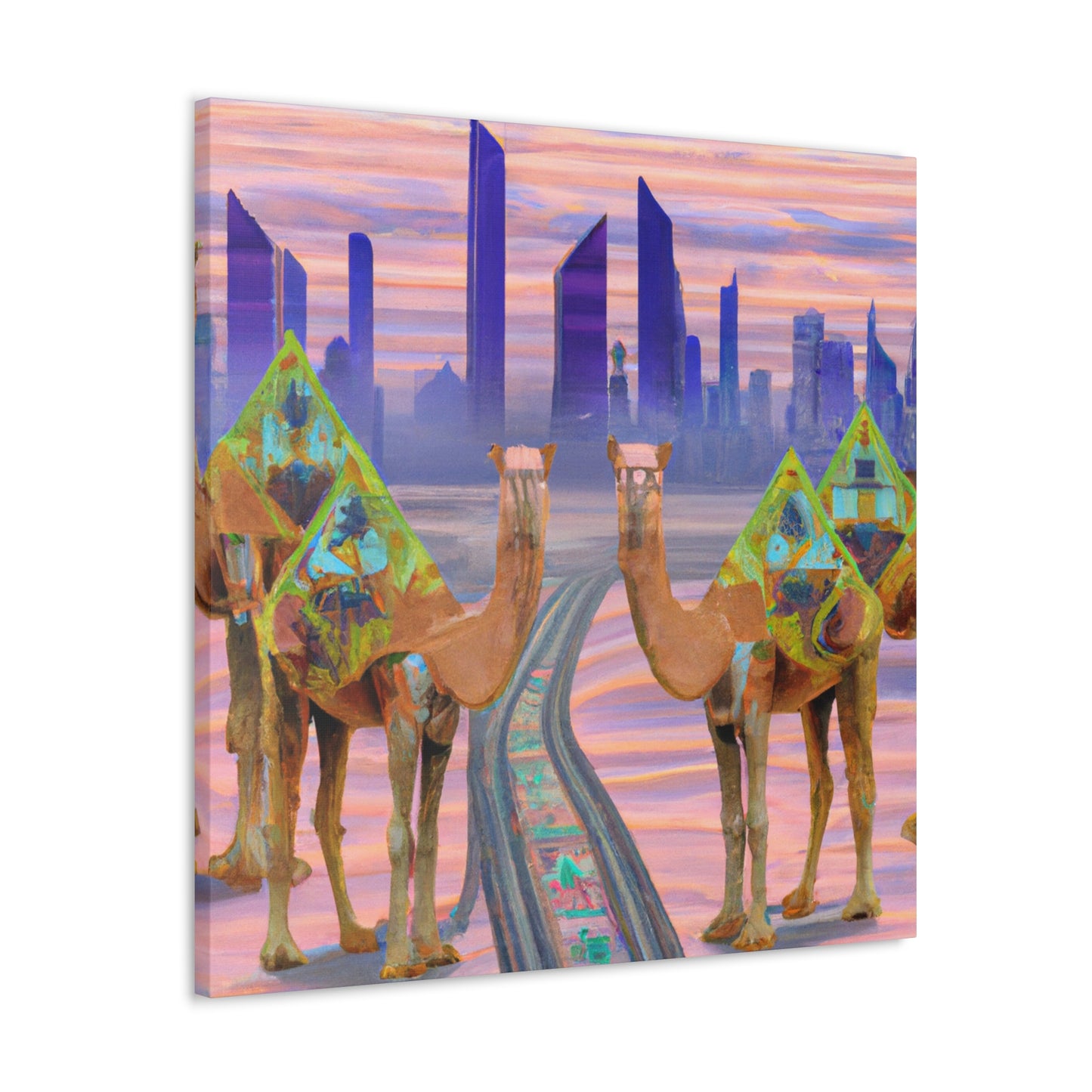 "Camel in Surrealism" - Canvas