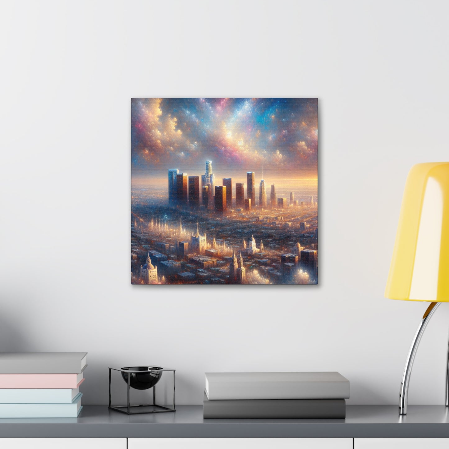 "City of Angels Resplendent" - Canvas