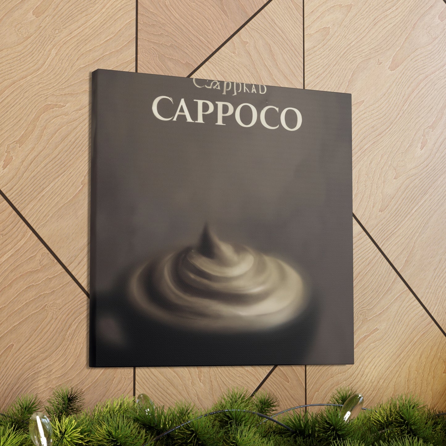 "Cappuchino's Baroque Beauty" - Canvas