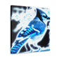 "Blue Jay's Surreal Dream" - Canvas