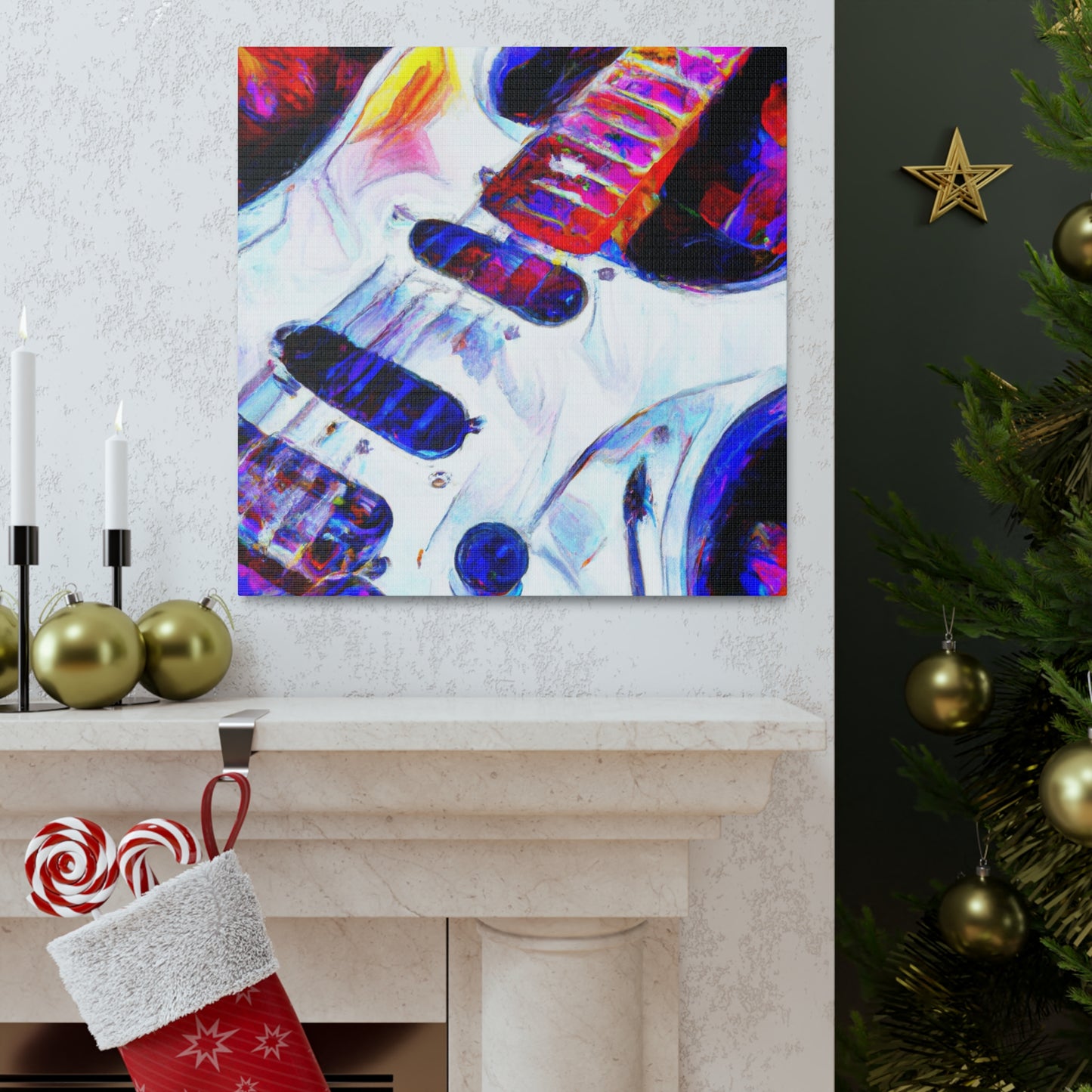 "Fender in Impressionism" - Canvas