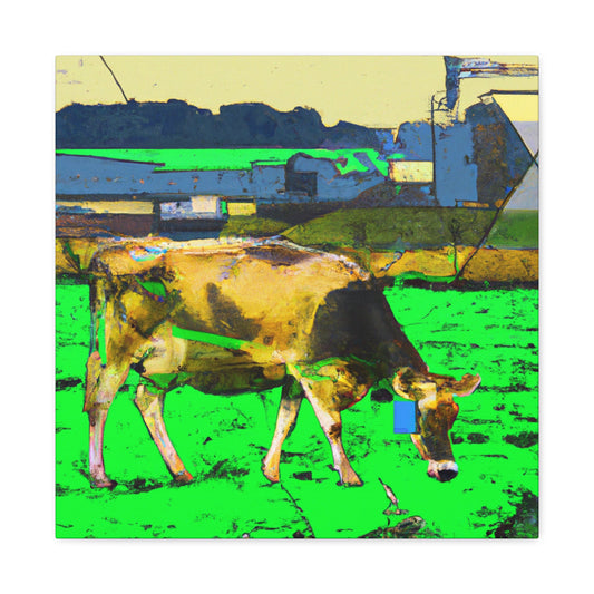 "Cow On The Farm" - Canvas