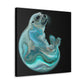 Harp Seal Reflection Dance - Canvas