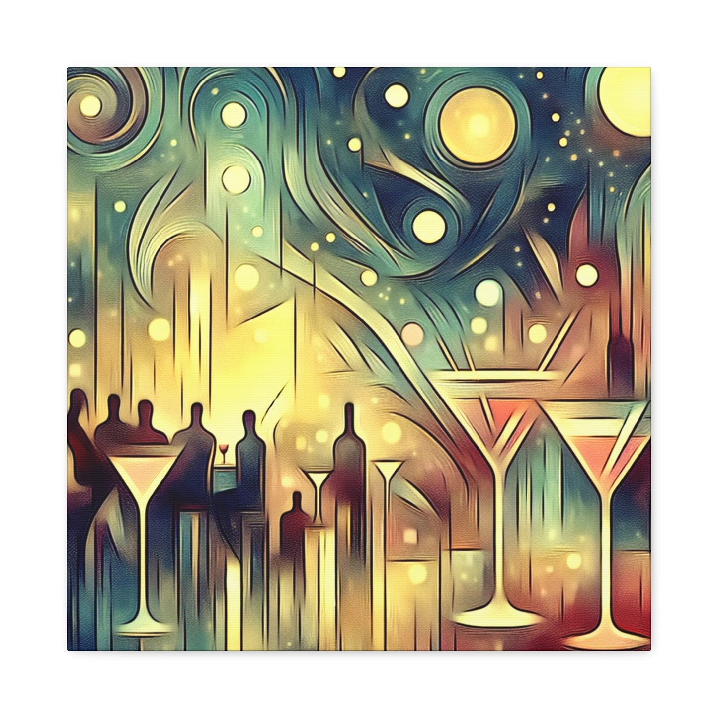 Intoxicated Night Rendezvous - Canvas